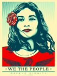 Shepard Fairey We the People Defend Dignity